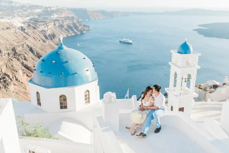4676 santorini honeymoon sunset cruise